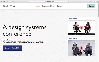 A design systems conference
